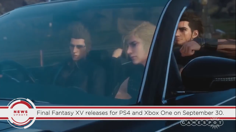 Illustration for article titled Final Fantasy XV Releasing September 30, Says Now-Private GameSpot Video